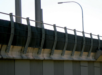 Acoustifence attached to Seattle Transit